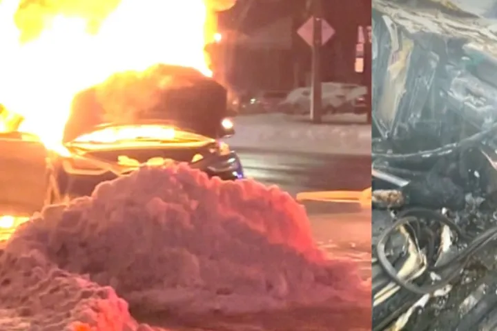 تسلای ۱۷۰ هزار دلاری که جلو چشم صاحبش خاکستر شد، مسئولان تسلا چه جوابی دارند؟